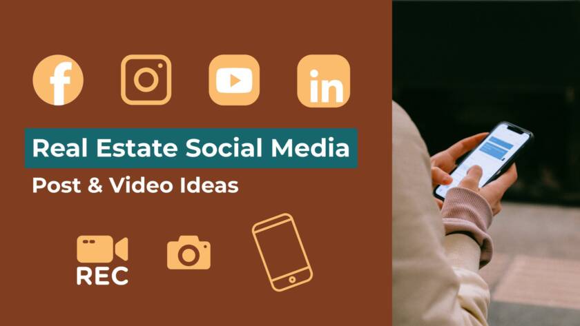 Real Estate Social Media Posts & Video Ideas cover