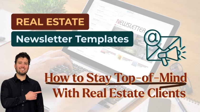 Real Estate Newsletter Templates: How to Stay Top-of-Mind With Real Estate Clients cover